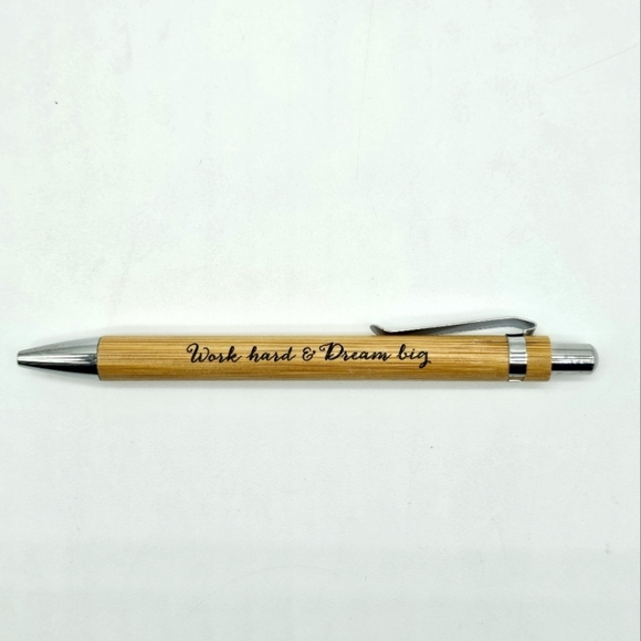 Tree of Life Faux Leather Journal Bamboo Pen Inspirational Bookmark Set Tan - Picture 4 of 12